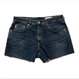 AG ADRIANO GOLDSCHMIED Hailey Cut Off Ex Boyfriend Shorts Sz 29R Denim Jeans